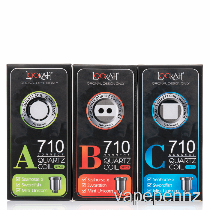 Lookah 710 Connect Quartz Coils Version D VAPE NZ